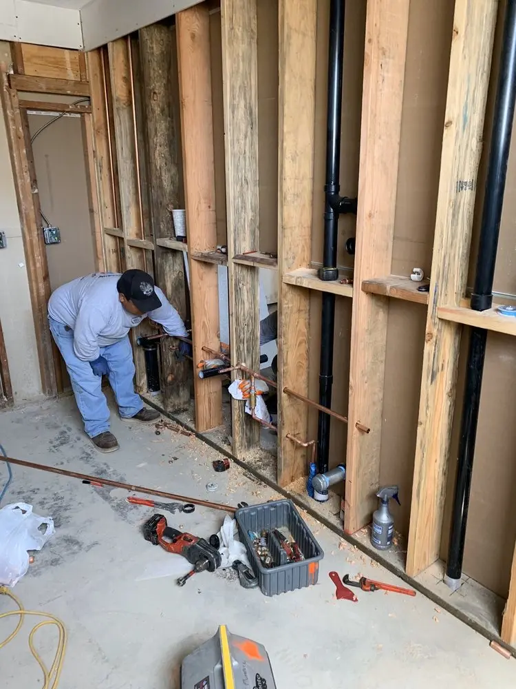 Commercial rough-in plumbing for Gas Line Repair in General Warren Village